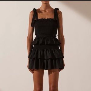 Shonya joy black mini dress